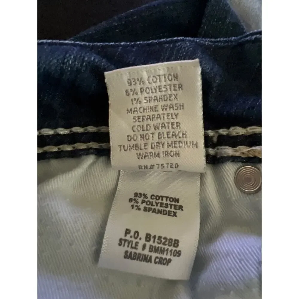 BKE Denim Sabrina Capris Size 32